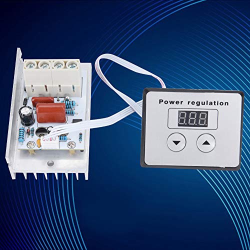 ZDETGU 10000W SCR Digitalspannungsregler Speed ​​Control Dimmer Thermostat AC 220V 80A von ZDETGU