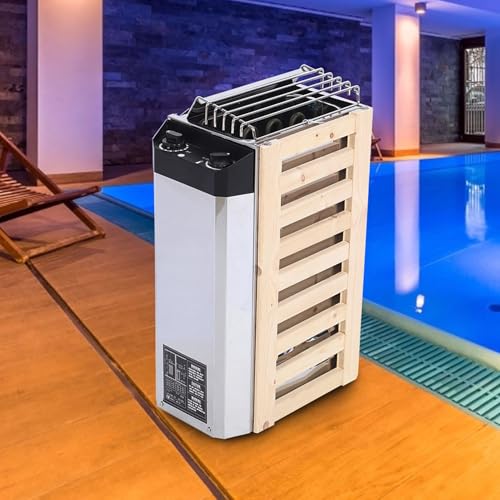 ZDETGU 3 KW Edelstahl -Saunaheizung mit Präziser Temperaturregelung für Home Spa Rooms 220 V von ZDETGU