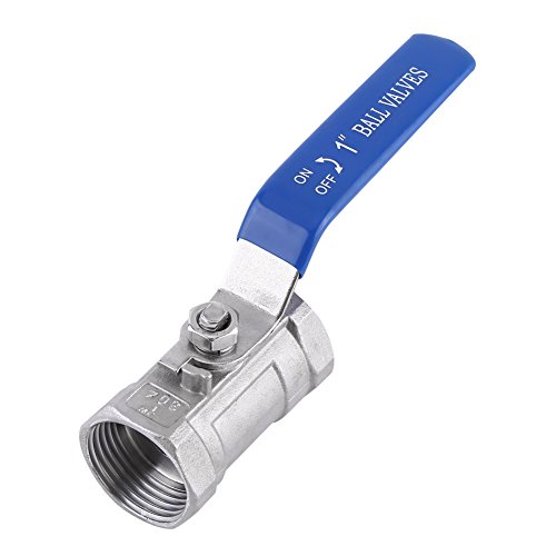 ZDETGU 304 Edelstahl -Ventil mit Weiblicher Gewinde für Zuverlässige Absperrung und Steuerung (1 "(1 Zoll)) von ZDETGU