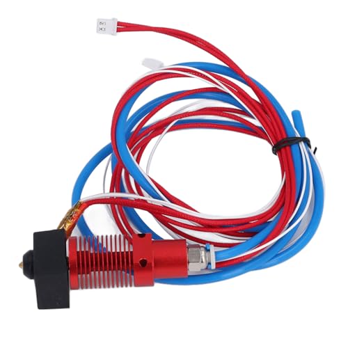 ZDETGU 3D -Drucker Extruder Hot End Kit Leichtes Aluminiumlegier -Kühlkörper Ersatz für Kühlkörper Kompatibel mit CR10S Pro ZDETGU 3D -Drucker Extruder Hot End Kit Leichtes Aluminiumlegier -Kühlkörper Ersatz für Kühlkörper Kompatibel mit CR10S Pro von ZDETGU
