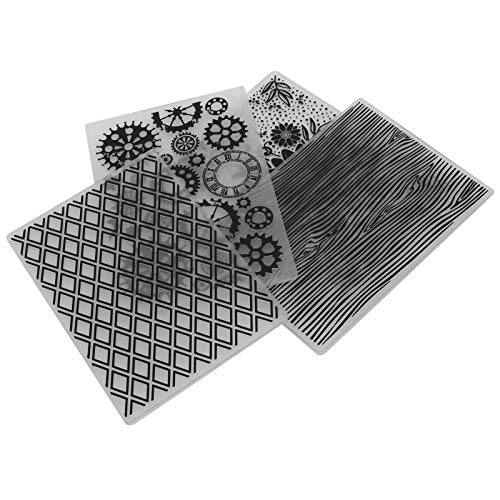 ZDETGU 4PCS -Plastikdarmordner für DIY -Kartenherstellung und Scrapbooking Handwerkswerkzeuge von ZDETGU