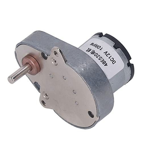 ZDETGU DC -Zahnradmotor 10 U/Min -Aluminium Messing Exzentrikwelle für Zuverlässige Geschwindigkeitskontrolle und Vielseitige Anwendungen von ZDETGU