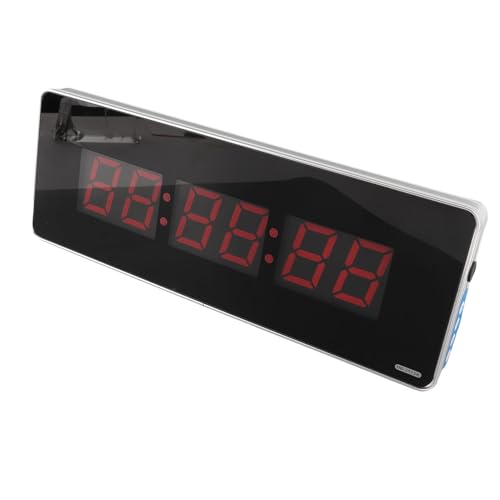 ZDETGU Digital LED -Kalenderuhr mit Temperaturanzeige und Woche Funktion (36 * 13 * 3cm Uhr Minute Sekunden Digitale Anzeige) von ZDETGU