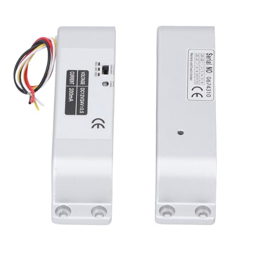 ZDETGU Fehlende Safe Electric Drop Lock mit Zeitverzögerung - DC12V -NC Modus für die Zugangskontrolle an Holz und Glastüren ZDETGU Fehlende Safe Electric Drop Lock mit Zeitverzögerung - DC12V -NC Modus für die Zugangskontrolle an Holz und Glastüren von ZDETGU