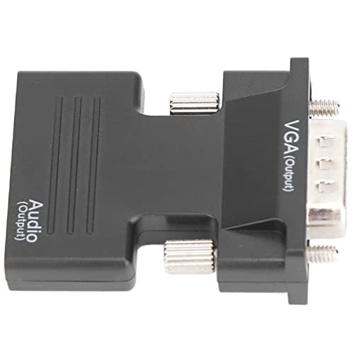 ZDETGU HD -Multimedia -Schnittstelle Zum VGA Konverter mit Unterstützung für Laptops Projektoren und Heimkinosysteme von ZDETGU