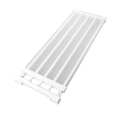 ZDETGU Kleiderschrankspannungsschelf Erweiterbares Nagelschrank-Abteilungsregal für Kleiderschrankschrank 75-120 cm / 29.5-47,2 Zoll Länge (75–120 cm/29,5–47,2 Zoll Länge) von ZDETGU