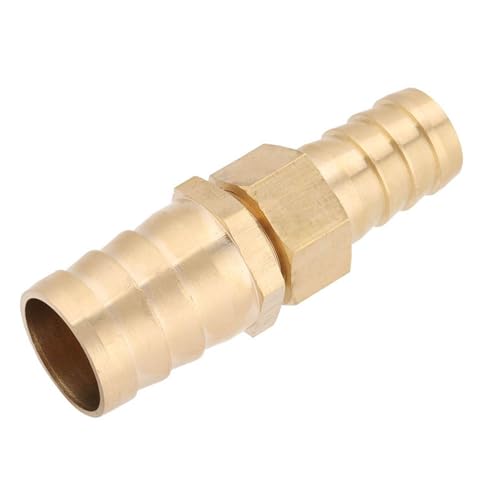 ZDETGU Messing-Barb-Reduzierrohr-Splicer-Tischler-Rohranschlussanschlussadapter für 19-25-mm-Größen (19-19 mm) (19-25mm) von ZDETGU