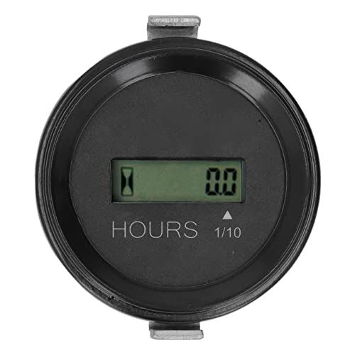 ZDETGU Remote -Timer -Timer LCD Datenspeicher mit Hoher Genauigkeitstundenmessgerät für 12 V Bis 36 V. (neuer Stil) von ZDETGU