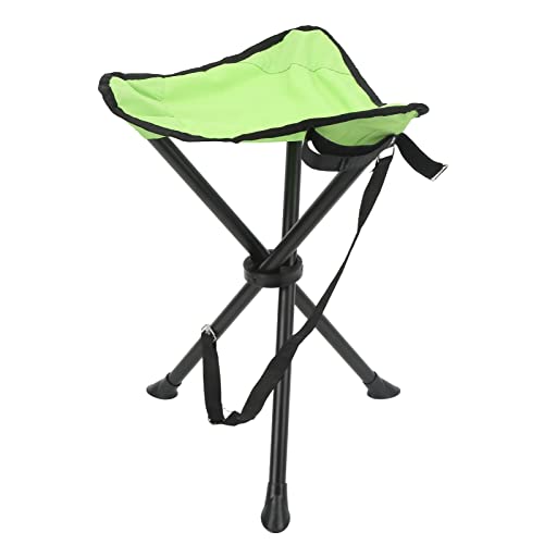 ZDETGU Tragbarer Klappstativhocker für Camping -Fischereipicknicks Im Freien und Heimnutzung (Green) von ZDETGU