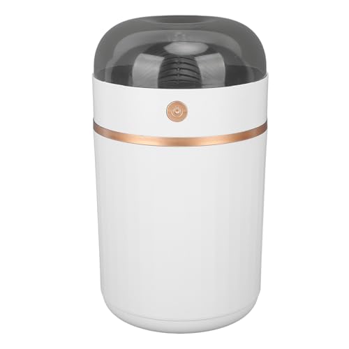 ZDETGU Tragbarer Luftbefeuchter mit USB -Strom für das Leichtgewicht von Heim und Büro und Großer Nebelausgabe (White) von ZDETGU