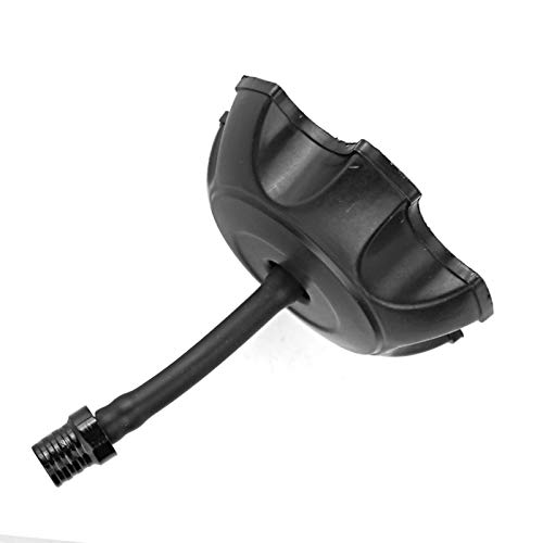 ZDETGU Universeller ATV- und Fahrradplastikabdeckung mit Entlüftungsventilhautschlauch in Silber (Black) von ZDETGU