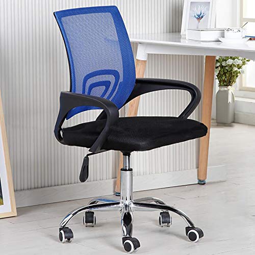 ZDFTGKM Bürostuhl Gaming Computer Mesh Ergonomischer Stuhl Schreibtisch Höhenverstellbar Chefsessel Drehstuhl für Männer Erwachsene Konferenzen Hohe Rückenlehne Home Wit von ZDFTGKM