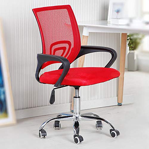 ZDFTGKM Bürostuhl Gaming Computer Mesh Ergonomischer Stuhl Schreibtisch Höhenverstellbar Chefsessel Drehstuhl für Männer Erwachsene Konferenzen Hohe Rückenlehne Home Wit von ZDFTGKM