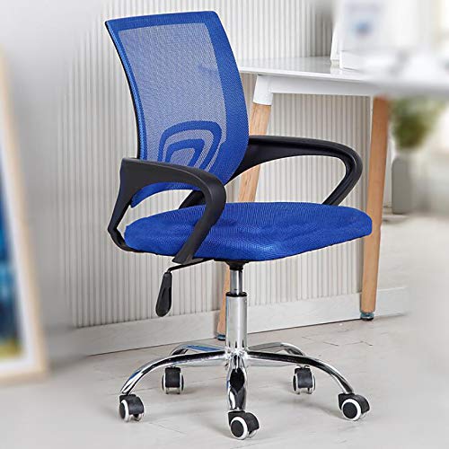 ZDFTGKM Bürostuhl Gaming Computer Mesh Ergonomischer Stuhl Schreibtisch Höhenverstellbar Chefsessel Drehstuhl für Männer Erwachsene Konferenzen Hohe Rückenlehne Home Wit von ZDFTGKM
