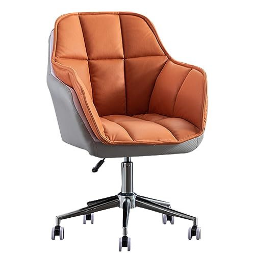ZDFTGKM Bürostuhl mit mittlerer Rückenlehne, ergonomischer Schreibtisch mit Armlehne, höhenverstellbar, Drehfunktion ZDFTGKM Bürostuhl mit mittlerer Rückenlehne, ergonomischer Schreibtisch mit Armlehne, höhenverstellbar, Drehfunktion von ZDFTGKM