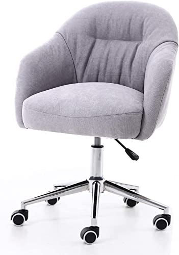 ZDFTGKM Computer-Schreibtischstuhl, bequem, drehbar, ergonomisch, höhenverstellbar, bequemes, dickes Sitzkissen, Büro-Gaming-Stuhl (Farbe: E) von ZDFTGKM