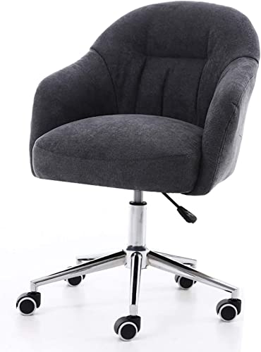 ZDFTGKM Computer-Schreibtischstuhl, bequem, drehbar, ergonomisch, höhenverstellbar, bequemes, dickes Sitzkissen, Büro-Gaming-Stuhl (Farbe: G) von ZDFTGKM