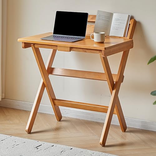 ZDFTGKM Einfacher Bartisch aus Massivholz, moderner Schreibtisch, schmale Bistro-Tischplatte, rustikale Kiefernholz-Tischplatte, mit Fußstütze, für Esszimmer, Kaffee, lang, ohne Hocker (100 x 49 x 75 von ZDFTGKM