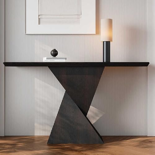ZDFTGKM Farmhouse Konsolen-Eingangstisch mit Stauraum, Flurtisch, moderner Akzent für Wohnzimmer, Eingangsbereich, Flur, Schlafzimmer (100 x 40 x 85 cm) von ZDFTGKM