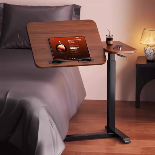 ZDFTGKM Höhenverstellbares Bett Laptop Wagen Tisch Schreibtisch, Krankenhaus Überbett mit Rollen, Mobiles Schlafzimmer Computer Home Sofa Esstisch Stabiler und tragbarer Schreibtisch ZDFTGKM Höhenverstellbares Bett Laptop Wagen Tisch Schreibtisch, Krankenhaus Überbett mit Rollen, Mobiles Schlafzimmer Computer Home Sofa Esstisch Stabiler und tragbarer Schreibtisch von ZDFTGKM