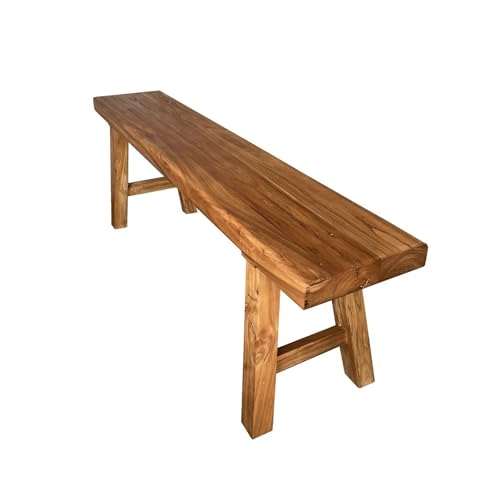 ZDFTGKM Holz-Küchenbank im Bauernhaus-Stil, für den Innenbereich, 100 x 26 x 45 cm von ZDFTGKM