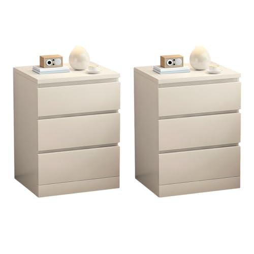 ZDFTGKM Holz Nachttisch mit Kommode Schlafzimmer Nachttisch Aufbewahrungsschrank Wohnzimmer Wand Weiß 3 2 Stück Set 18 Zoll L x 14 Zoll B 24 Zoll H ZDFTGKM Holz Nachttisch mit Kommode Schlafzimmer Nachttisch Aufbewahrungsschrank Wohnzimmer Wand Weiß 3 2 Stück Set 18 Zoll L x 14 Zoll B 24 Zoll H von ZDFTGKM