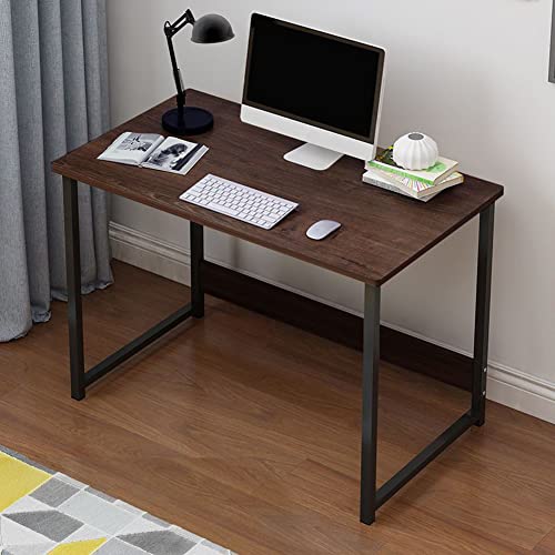 ZDFTGKM Holz rechteckig schreibschreibtisch schlafzimmer büro mit metallbeinen computer desktop tisch einfache wirtschaftliche student haus mieten bücherregal nussbaum 100,3 cm L x 45,7 cm B 29 Zoll H ZDFTGKM Holz rechteckig schreibschreibtisch schlafzimmer büro mit metallbeinen computer desktop tisch einfache wirtschaftliche student haus mieten bücherregal nussbaum 100,3 cm L x 45,7 cm B 29 Zoll H von ZDFTGKM