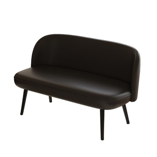 ZDFTGKM Moderne Leder-Polsterbank & Akzentstuhl, hohe Beine, Sofa, Lounge für Wohnzimmer, Schlafzimmer, Gästeempfang, stilvolles Schwarz, 120 x 55 x 78 cm ZDFTGKM Moderne Leder-Polsterbank & Akzentstuhl, hohe Beine, Sofa, Lounge für Wohnzimmer, Schlafzimmer, Gästeempfang, stilvolles Schwarz, 120 x 55 x 78 cm von ZDFTGKM