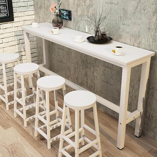 ZDFTGKM Moderne rechteckige Konsole und Couchtisch, lange Essbar (120 cm L x 40 cm B 100 cm H, C) von ZDFTGKM