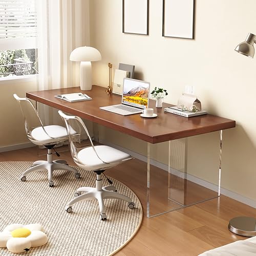 ZDFTGKM Moderner schmaler Holzbartisch, solide rechteckige Höhe Frühstück Pub Tisch kleiner Raum Küche Esszimmer für Fenster - kein Hocker (Nussbaum, 160 x 60 x 75 cm/63 x 2 ZDFTGKM Moderner schmaler Holzbartisch, solide rechteckige Höhe Frühstück Pub Tisch kleiner Raum Küche Esszimmer für Fenster - kein Hocker (Nussbaum, 160 x 60 x 75 cm/63 x 2 von ZDFTGKM