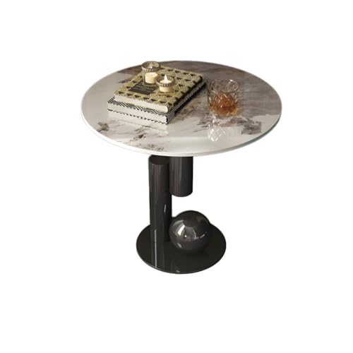 ZDFTGKM Runder Beistelltisch Schiefersockel Eckbank klein Kaffee Stein Teller schwarz Basis Pandora Goldplatte 1 Stück 50cm L x B 52cm H ZDFTGKM Runder Beistelltisch Schiefersockel Eckbank klein Kaffee Stein Teller schwarz Basis Pandora Goldplatte 1 Stück 50cm L x B 52cm H von ZDFTGKM