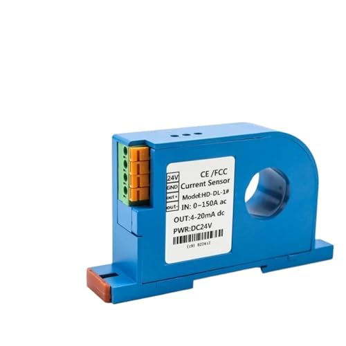 0-1A 5A 10A 500A 100mA Leakage Input DC AC Hall Effect Current Transducers Output 4-20mA 0-10V Relay Power 220VAC Current Sensor(0-30A INPUT_DC_12VDC) von ZDKAIKCOA