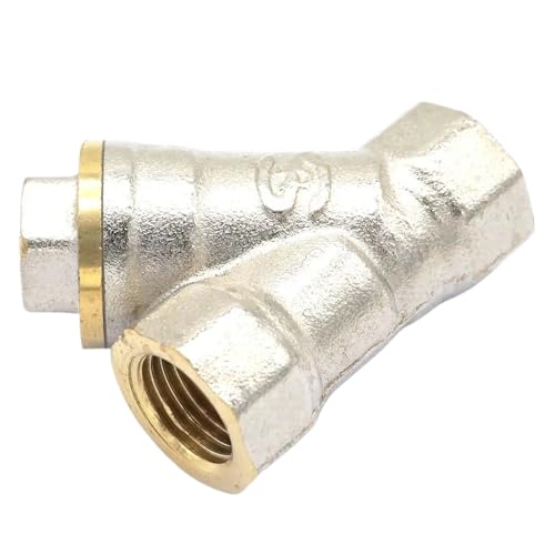 1/4 "BSPP Weiblich Messing Vernickelt Y Sieb Filter Ventil Hochdruckreiniger Jet Klimaanlage von ZDKAIKCOA