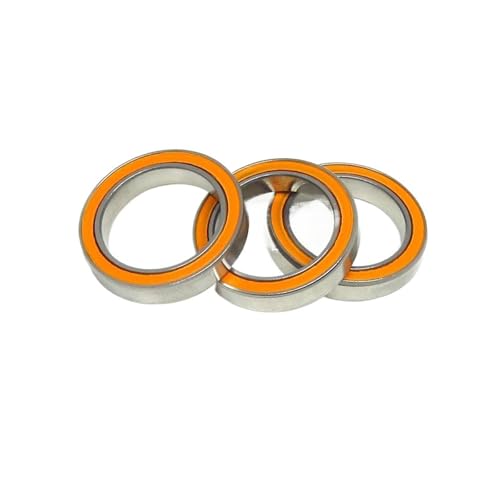 10pc S6702 2RS CB ABEC7 Hybrid Ceramic Bearing 15x21x4 Stainless Steel Ceramic Bearing S61702 S6702C 2RS 15 * 21 * 4 Ceramic Bearing(S687C-2OS 7x14x5mm) von ZDKAIKCOA