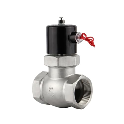 2" High Temperature Stainless Steel Steam Solenoid Valve Normally Closed Two Way Internal Thread Solenoid Valve 220V 24V 12V(BSP_220VAC) von ZDKAIKCOA