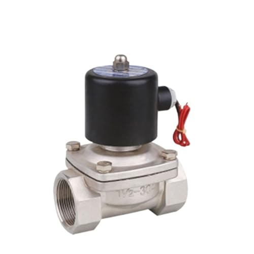 2WB-8 1/4 3/8 1/2 3/4 1 Stainless Steel Direct-acting Diaphragm Solenoid Valve Square Coil Solenoid Valve Normally Closed Sanmin(2WB-10 G3-8,DC12V) von ZDKAIKCOA