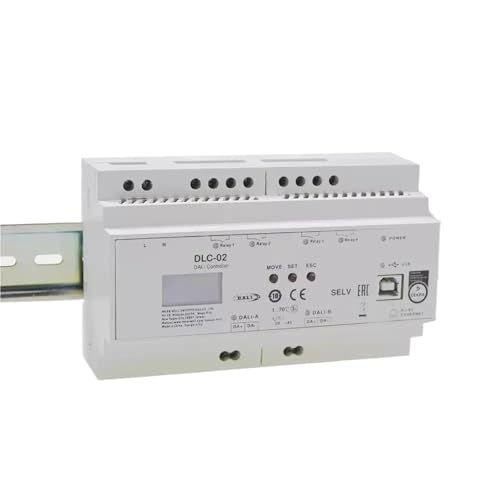 DLC-02 Taiwan Mingwei power DALI digital lighting controller DALI-2 multi-master applic Indoor LED lightingation controller von ZDKAIKCOA