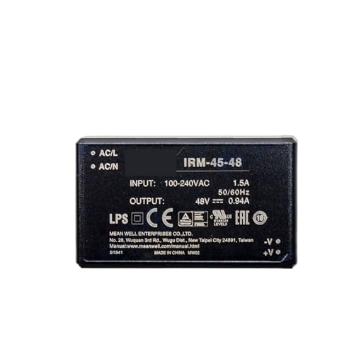 IRM-45 45W 85-305VAC To DC 5V 12V 15V 24V 48V PCB-Mount Green Power Module Switching Power Supply for Equipment(IRM-45-24) von ZDKAIKCOA