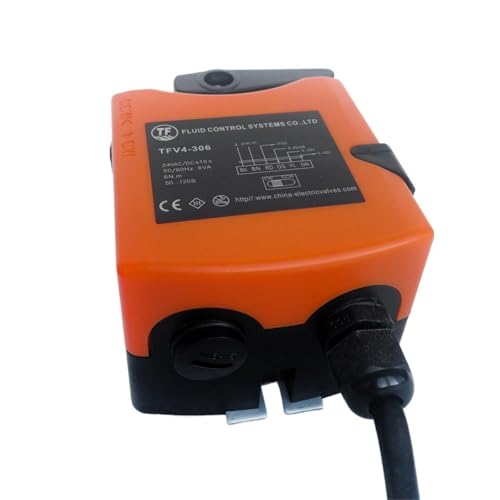 TFV4-306 AC/DC24V 0-10V/4-20mA Proportional Valve Actuator Modulating Actuator 6Nm Mixing Valve Actuator with manual override(0-10V) von ZDKAIKCOA