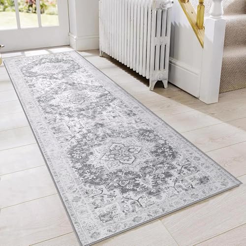 ZDLLDZ Läufer für den Flur, maschinenwaschbar, rutschfest, Vintage-Teppiche mit niedrigem Flor, für den Innenbereich, Eingangsbereich, Küchenzubehör, Dekoration, 120 x 210 cm ZDLLDZ Läufer für den Flur, maschinenwaschbar, rutschfest, Vintage-Teppiche mit niedrigem Flor, für den Innenbereich, Eingangsbereich, Küchenzubehör, Dekoration, 120 x 210 cm von ZDLLDZ