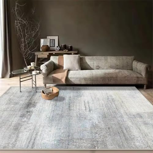 ZDLLDZ Wohnzimmerteppich im nordischen Stil, Moderne abstrakte Dekoration, große Fläche, rutschfeste Teppiche, Schlafzimmer, Lounge-Bodenmatte, 40 x 60 cm von ZDLLDZ