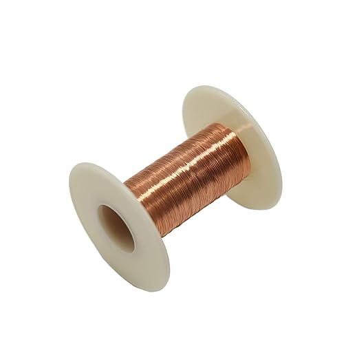 ZDLSDL Kupferlackdraht,Lackdraht,Kupferdraht Isoliert,Kupferspule,Kupferlackdraht 0.1mm,100m von ZDLSDL