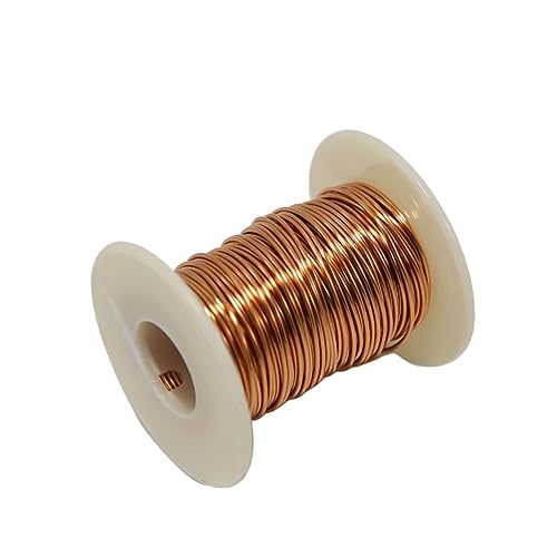 Kupferlackdraht,Lackdraht,Kupferdraht Isoliert,Kupferspule,Kupferlackdraht 1,0mm,50m von ZDLSDL