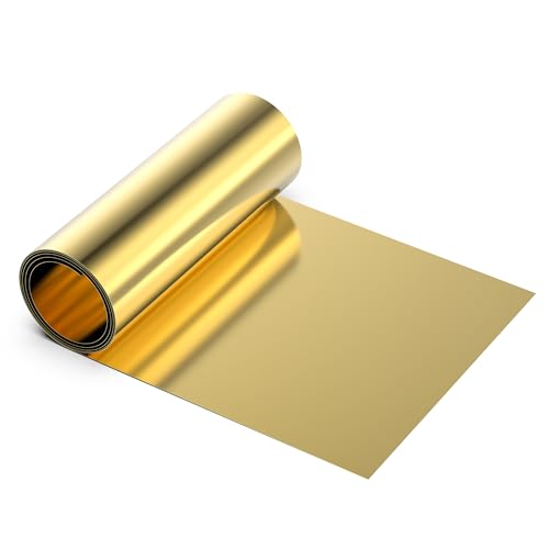 ZDLSDL Messingblech Messingplatte Messingfolie Messingblech rolle 0,1 mm x 200 mm x 2000 mm von ZDLSDL