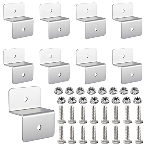 8 Stück Solar Panel Z Halterungen,Solar Panel Montagehalterung,Z-Halter Solarmodul,Solarpanel Montagehalterung Wohnmobil,Solar Panel z Holder mit 16 Muttern und 16 Schrauben 8 Stück Solar Panel Z Halterungen,Solar Panel Montagehalterung,Z-Halter Solarmodul,Solarpanel Montagehalterung Wohnmobil,Solar Panel z Holder mit 16 Muttern und 16 Schrauben von ZDQC