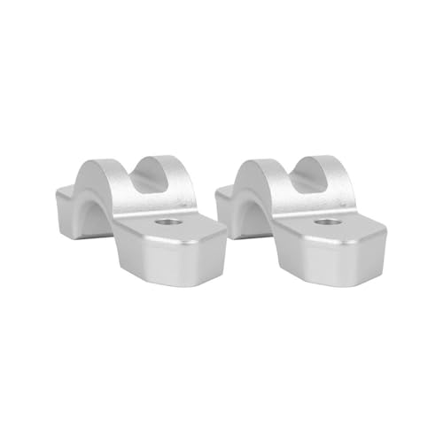 ZDSMYXGS Lenkerklemme Ersatz Motorrad Griff Bar Riser Clamp Erhöht Für B&MW R1300GS 2024 -Lifter Bars Back Move Mount Adapter Verlängerung Halterung Lifter Bar Riser(Silber1) von ZDSMYXGS