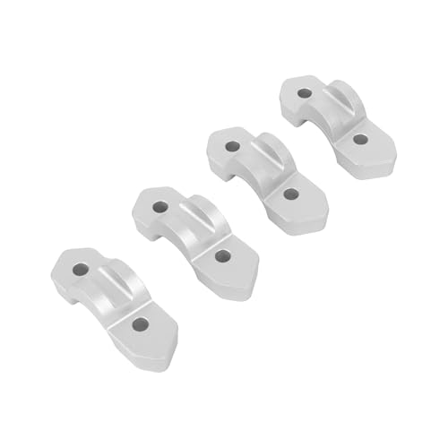 ZDSMYXGS Lenkerklemme Ersatz Motorrad Griff Bar Riser Clamp Erhöht Für B&MW R1300GS 2024 -Lifter Bars Back Move Mount Adapter Verlängerung Halterung Lifter Bar Riser(Silber2) von ZDSMYXGS