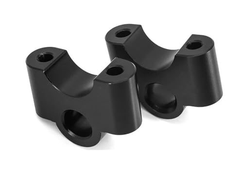 ZDSMYXGS Lenkerklemme Ersatz Motorrad Lenker Riser Extend Adapter Für B&MW R 1200 GS LC R1200GS Abenteuer ADV R1250GS S1000XR Mount Heber Lifter Bar Riser(SCHWARZ) von ZDSMYXGS