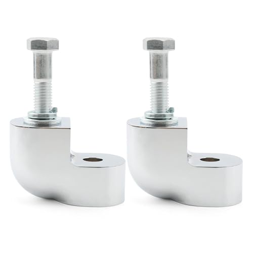 ZDSMYXGS Lenkerklemme Ersatz Motorrad Lenker Riser Verlängerung Montage Klemmhalterung Für H&onda VTX1300C 2004-2009 Zurück Move Mount Adapter Lifter Bar Riser von ZDSMYXGS