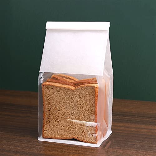 Bäckereibeutel, Lebensmittelbeutel, 20 Stück mit Fenster for Brot, weiße Papiertüte Blechverschluss, Toast-Bäckerei-Lebensmittelverpackungsbeutel, Keksverpackung for Lebensmittelproben(13*10*28cm) Bäckereibeutel, Lebensmittelbeutel, 20 Stück mit Fenster for Brot, weiße Papiertüte Blechverschluss, Toast-Bäckerei-Lebensmittelverpackungsbeutel, Keksverpackung for Lebensmittelproben(13*10*28cm) von ZDUD